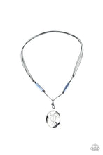 Load image into Gallery viewer, Short Urban Necklace - Tidal Talisman - Blue
