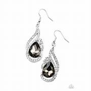 Load image into Gallery viewer, Dancefloor Diva - Silver Earring
