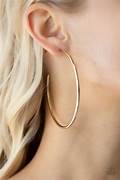 Load image into Gallery viewer, Mega Metro - Gold Earrings
